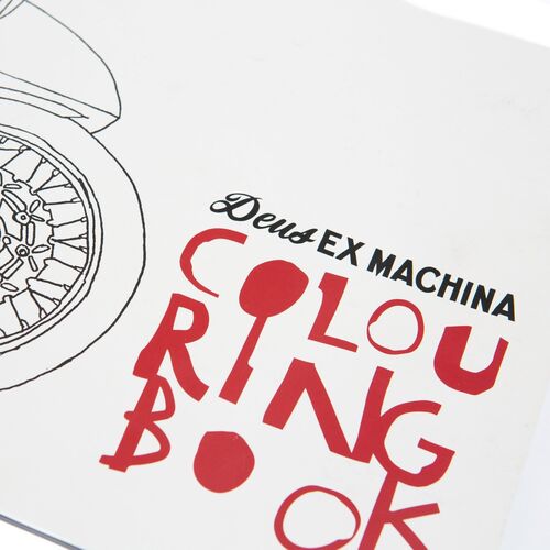 Книжка-раскраска Deus Ex Machina